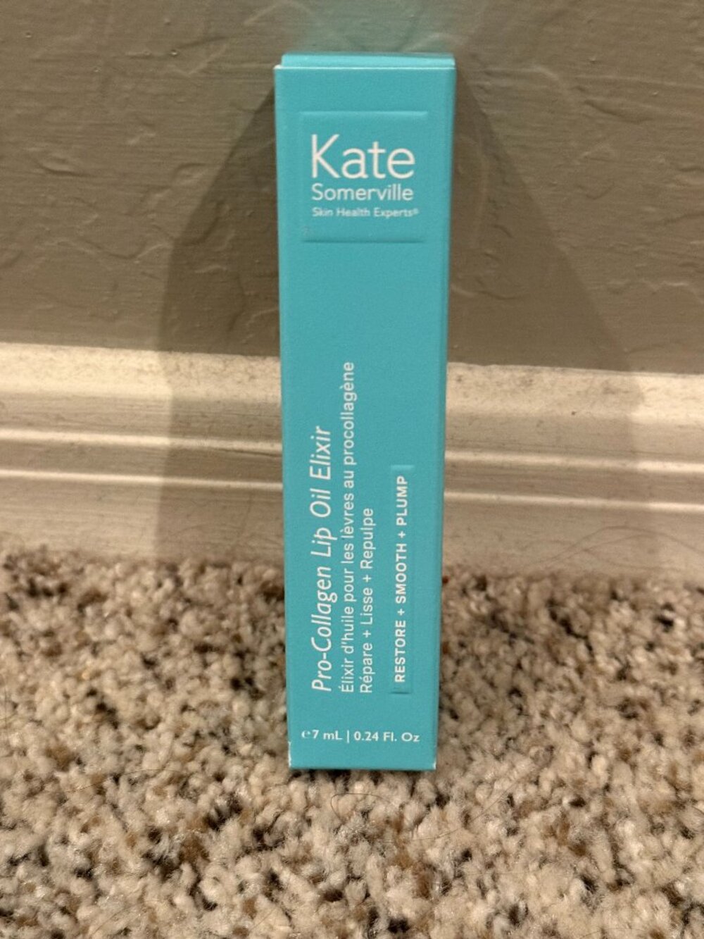NIB Kate Somerville | HydraKate® Pro-Collagen Lip Oil Elixir | 0.24 fl oz
